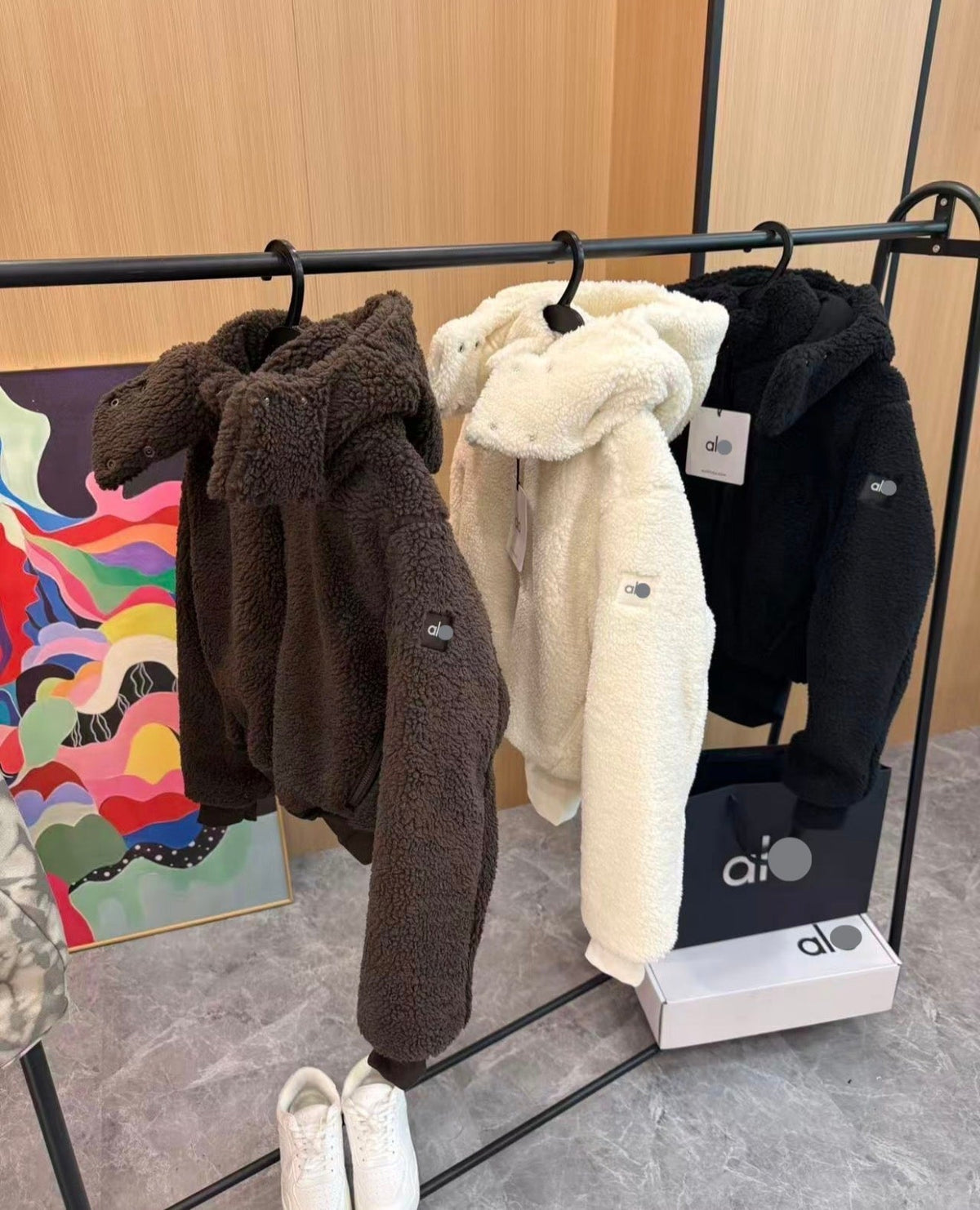 Plüschjacke Cozy