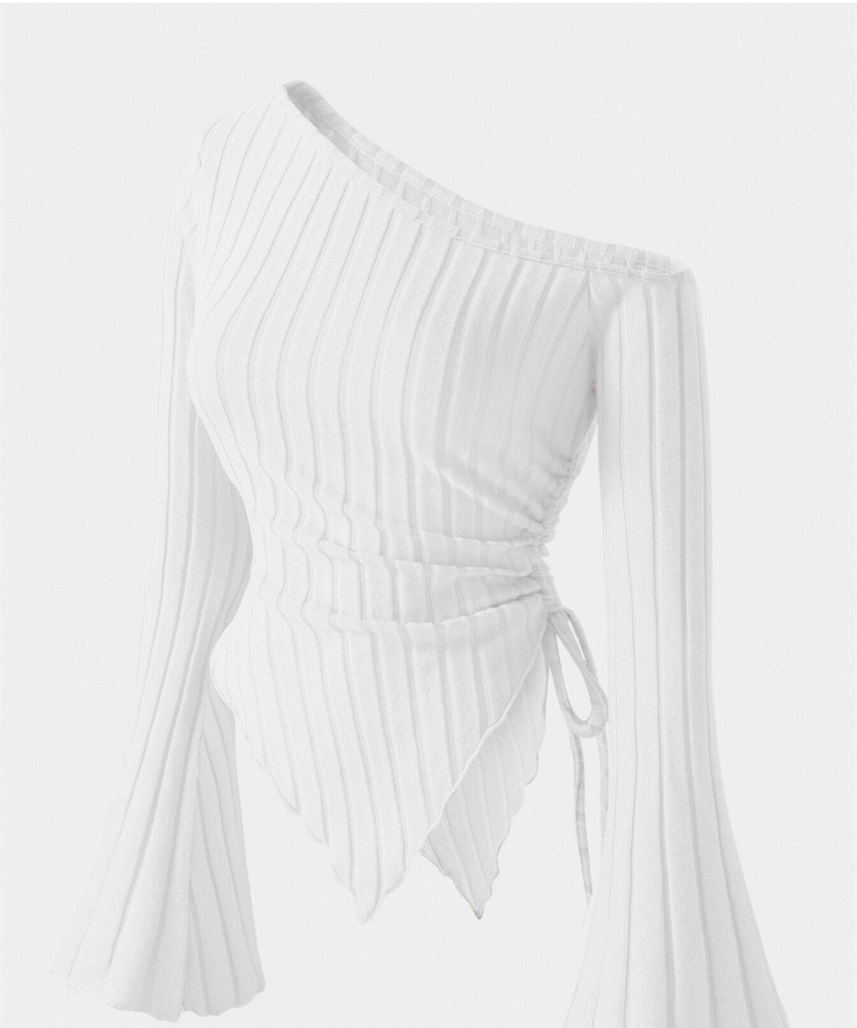 Ottilie Asymmetrisches Top mit Schleife