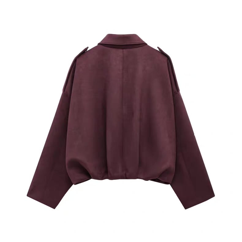 Delfina Cropped Bomber