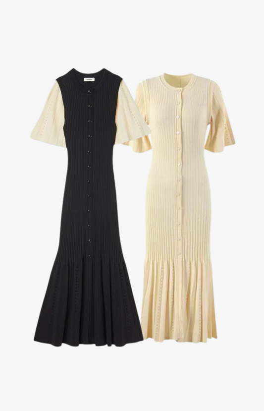 Corinna Sommerkleid mit Knopfleiste