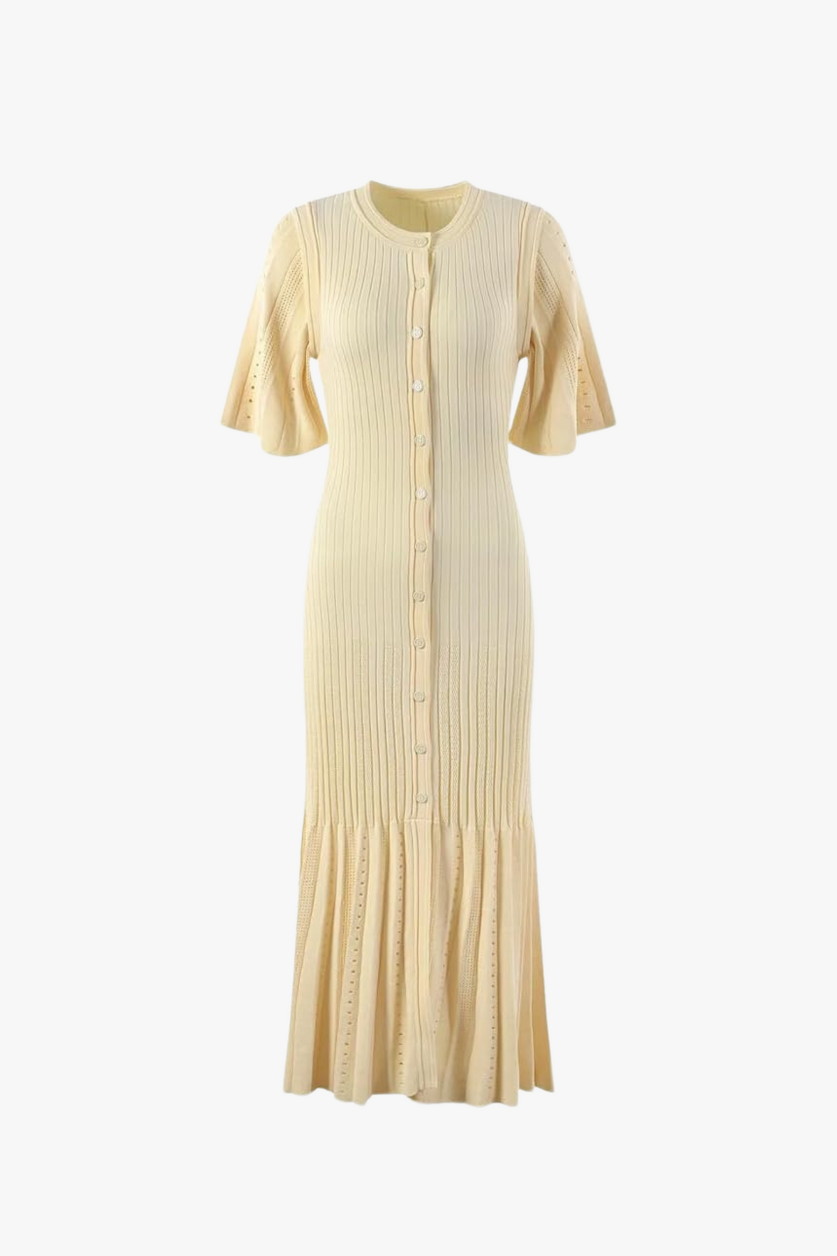 Corinna Sommerkleid mit Knopfleiste