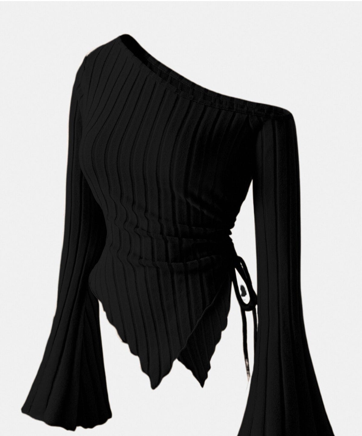 Ottilie Asymmetrisches Top mit Schleife
