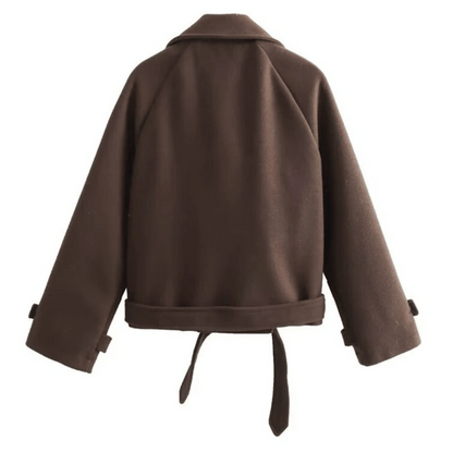 Priya Cropped Trench