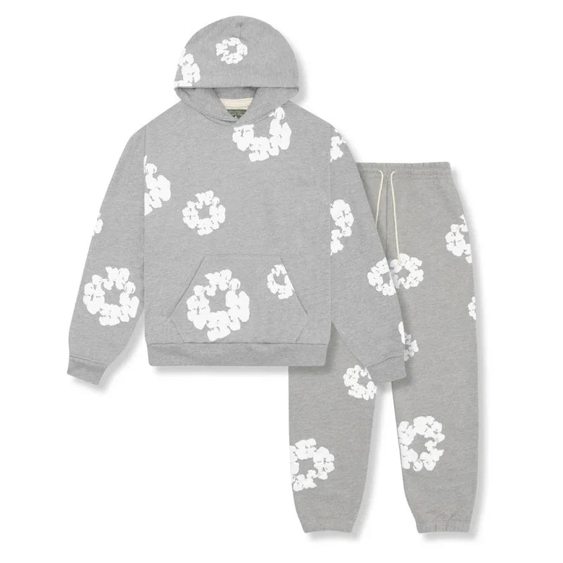 Zina Runner-Sneaker Tech mit Blumenprint
