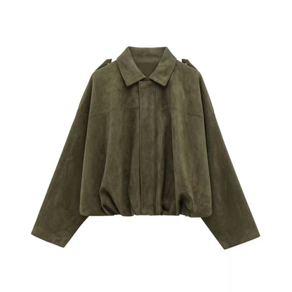 Delfina Cropped Bomber