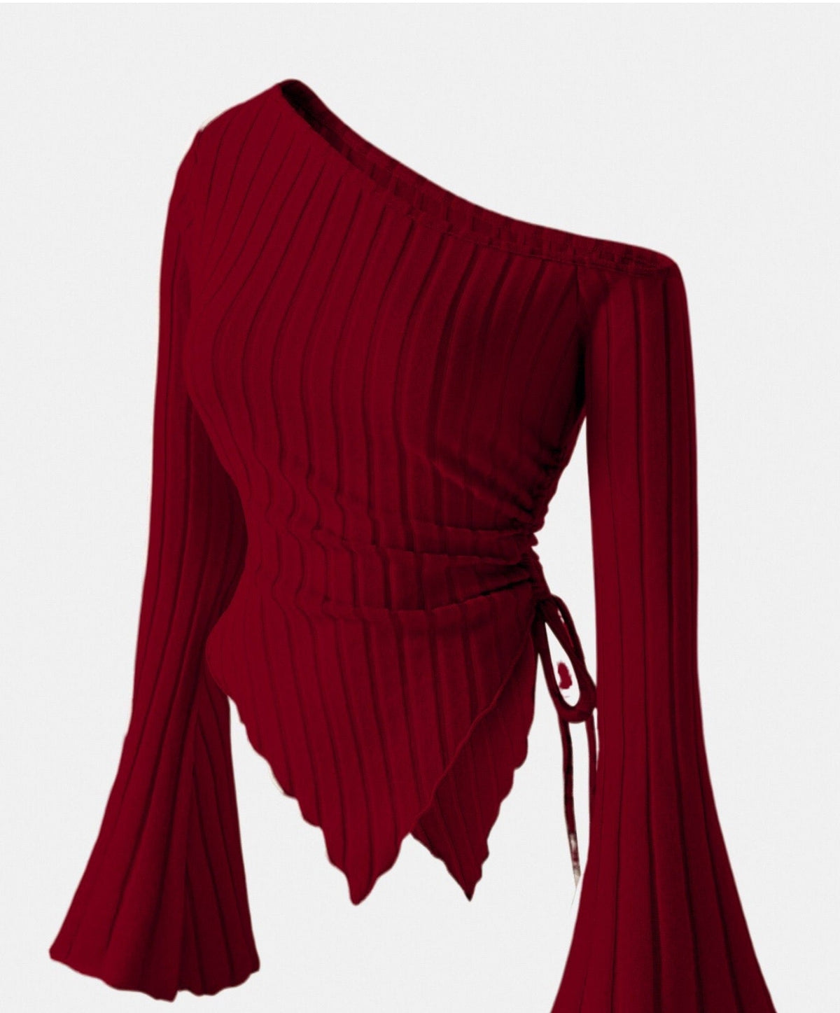 Ottilie Asymmetrisches Top mit Schleife