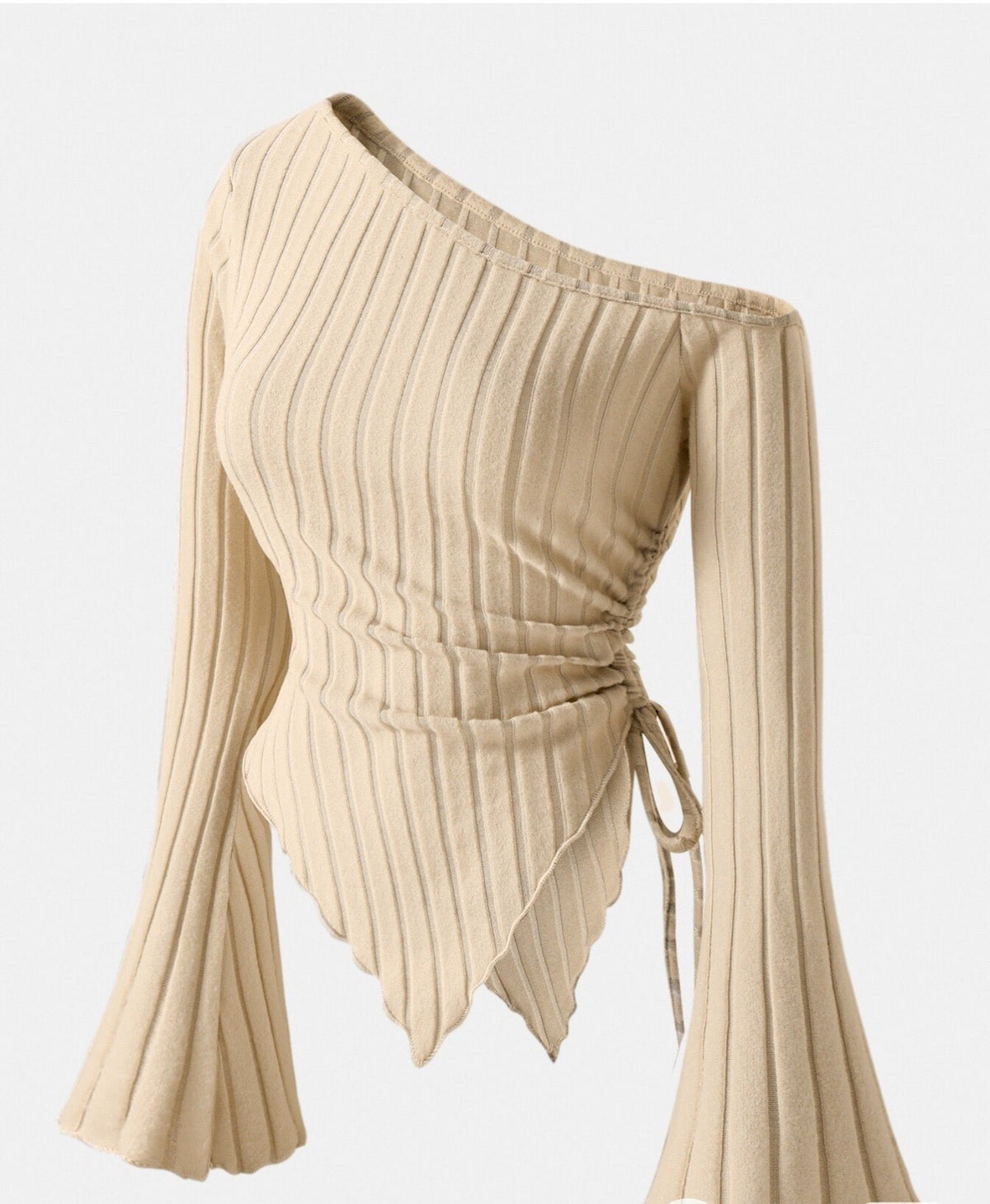 Ottilie Asymmetrisches Top mit Schleife