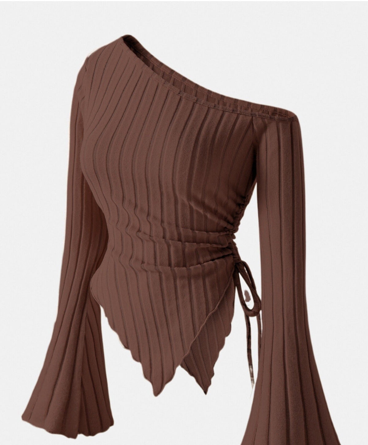 Ottilie Asymmetrisches Top mit Schleife