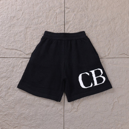 Hazel Lockere Shorts Schwarz