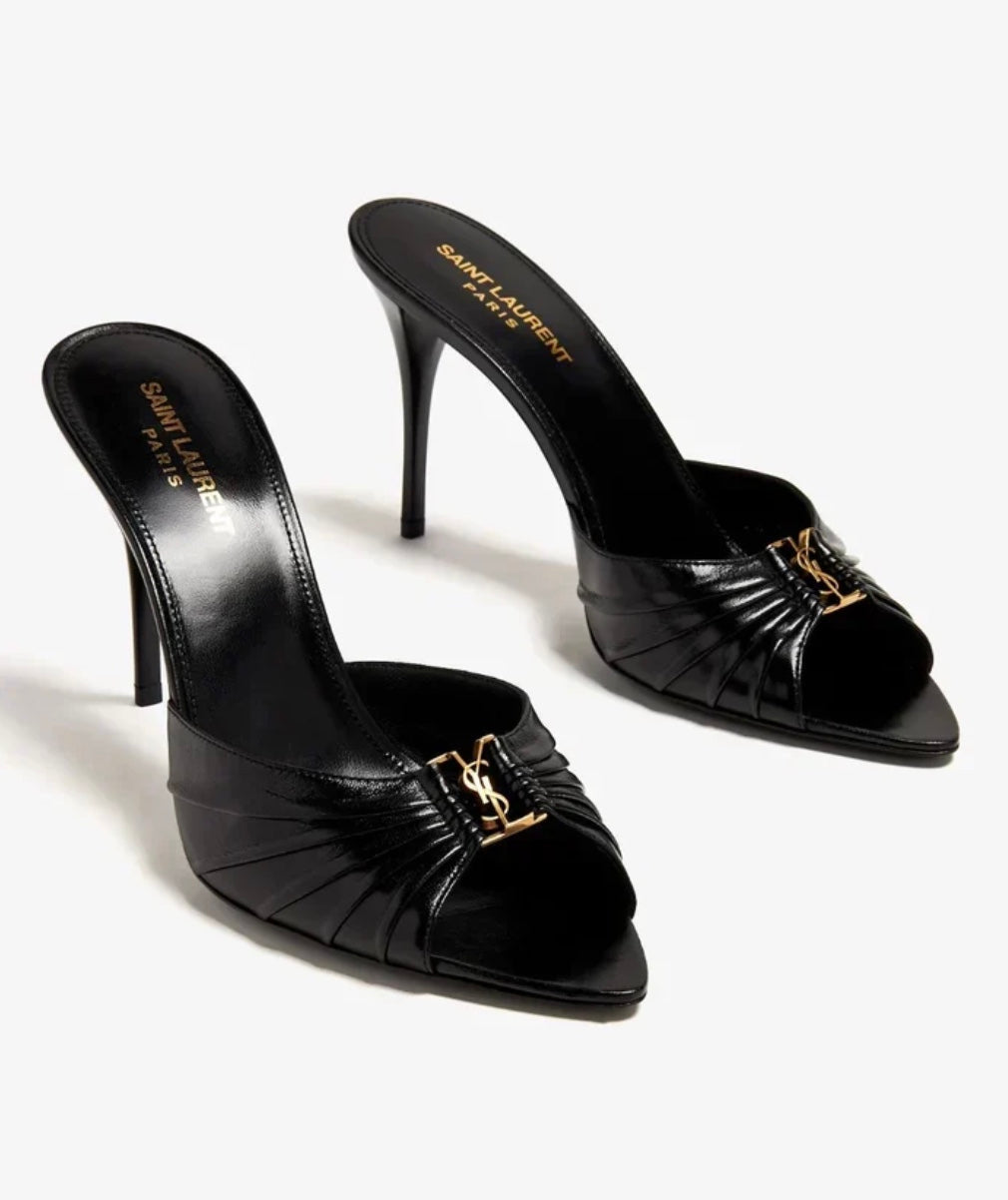 Riemchen-Pumps Schwarz