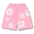 Romy Lockere Shorts Rosa mit Blumenprint