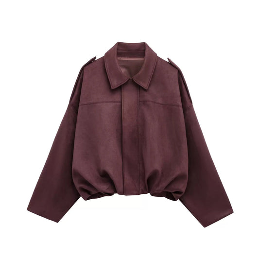 Delfina Cropped Bomber