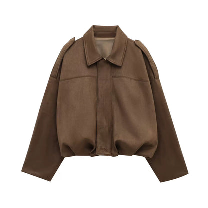 Delfina Cropped Bomber