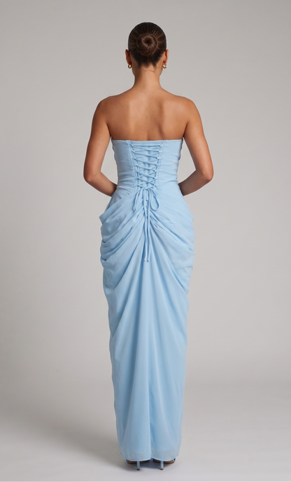 Belinda Abendkleid mit Schlitz