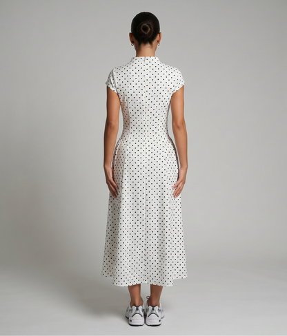 Vivien Maxikleid Polka Dots