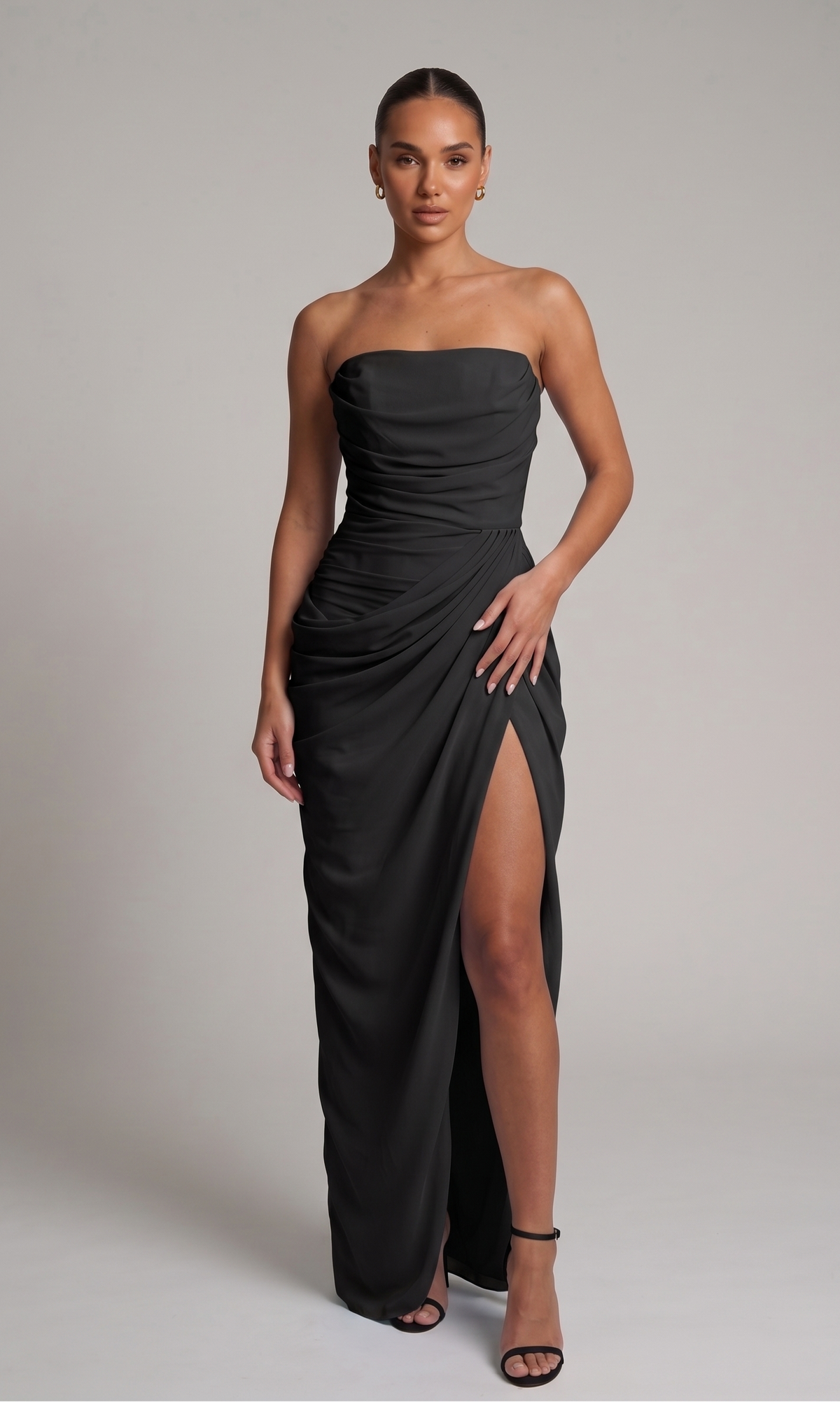 Belinda Abendkleid mit Schlitz
