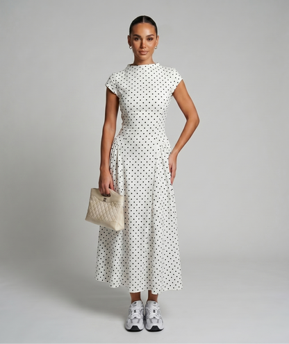 Vivien Maxikleid Polka Dots