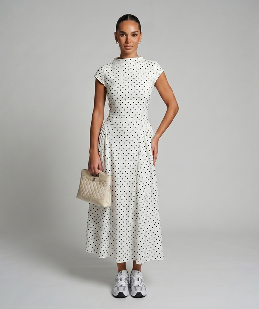 Vivien Maxikleid Polka Dots