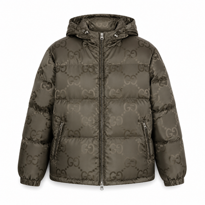 Wollmantel Olive