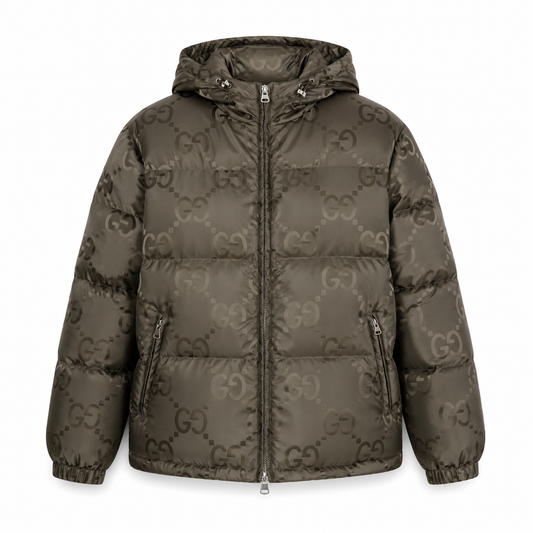 Wollmantel Olive