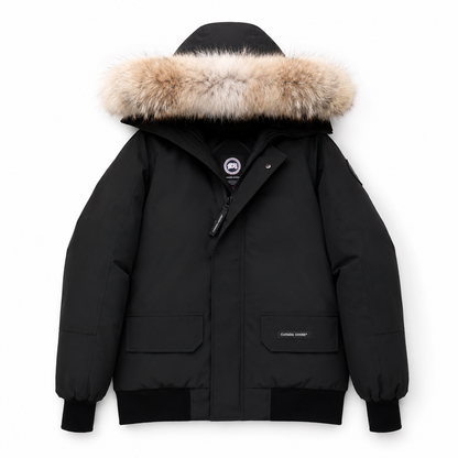 Winterjacke Faux Fur Trim