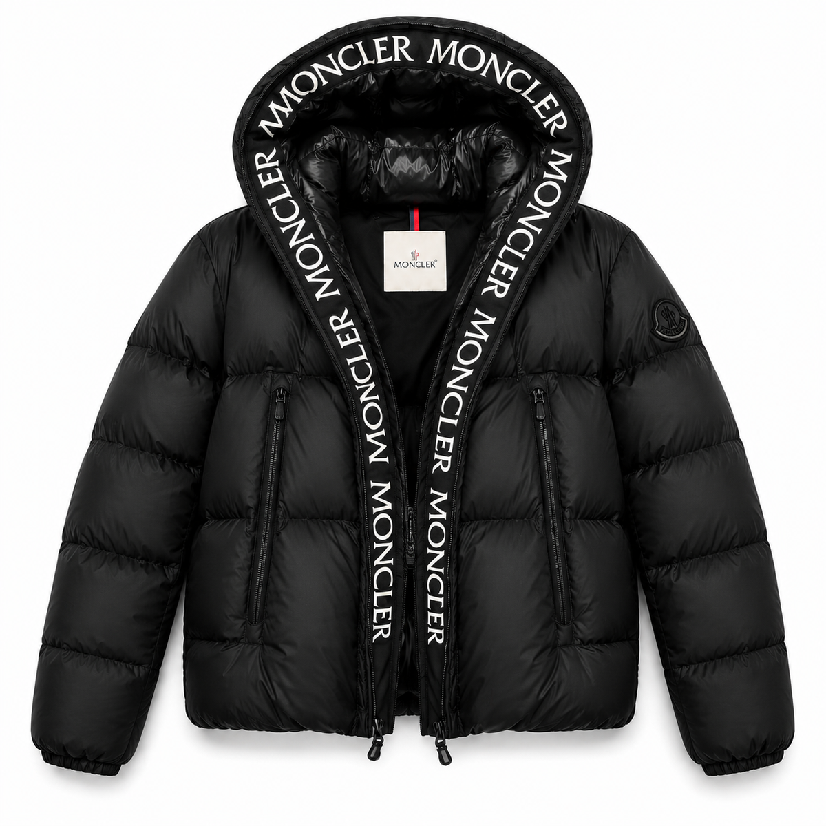 Stepp-Parka mit Kapuze