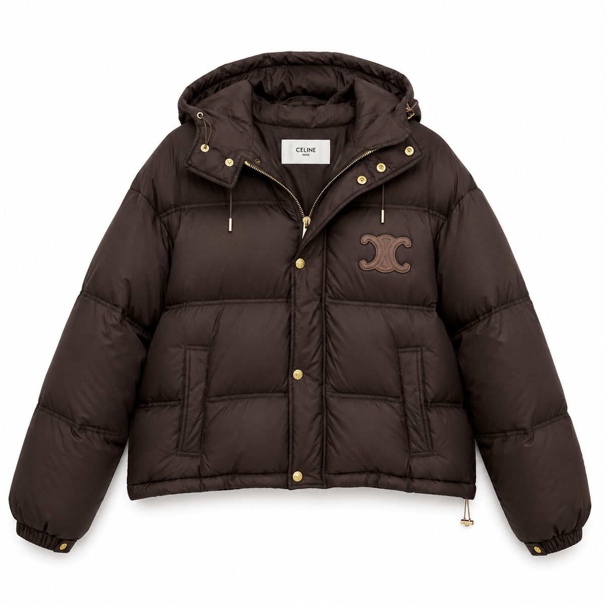 Zara Pufferjacke Braun