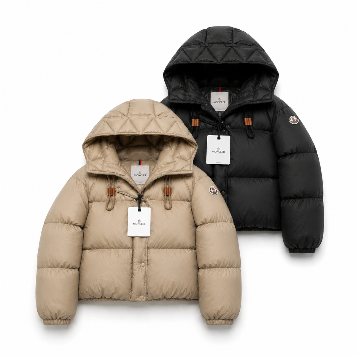 Pufferjacke Bronze Glanz
