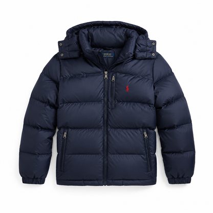 Wolljacke Marineblau