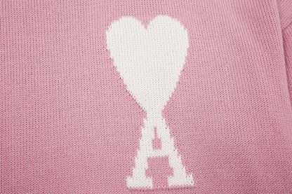 Juna Oversize Sweatshirt Rosa mit Herz