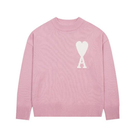 Juna Oversize Sweatshirt Rosa mit Herz