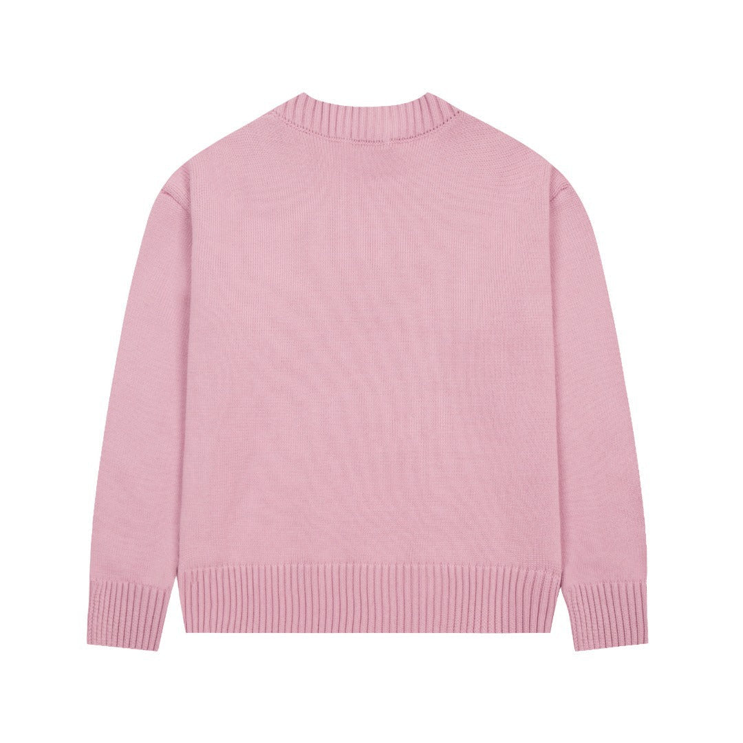 Juna Oversize Sweatshirt Rosa mit Herz