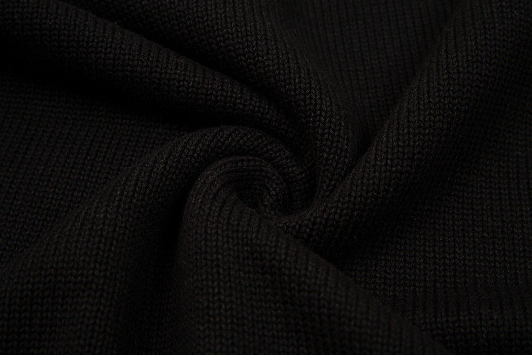 Ulla Oversize Sweatshirt Schwarz mit Herz