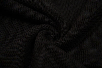 Ulla Oversize Sweatshirt Schwarz mit Herz