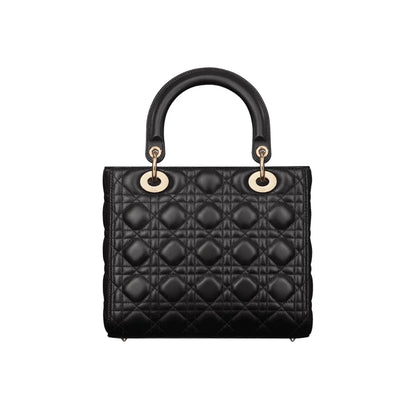 Pia Henkeltasche Schwarz